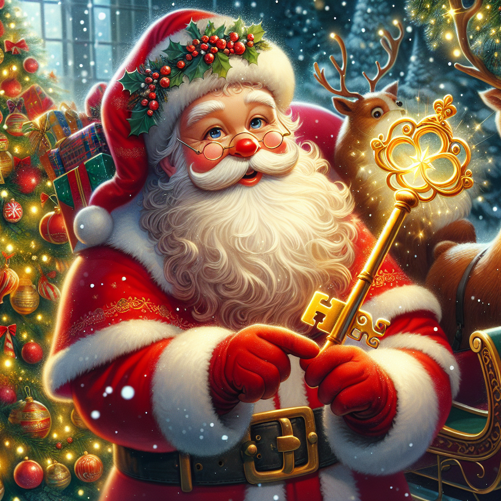 Generate audio story with fabul.io : Santa Claus and the Magic Key