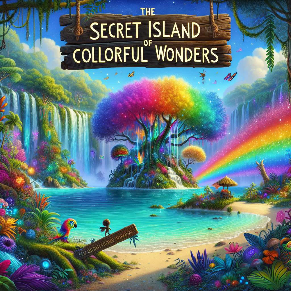 Generate audio story with fabul.io : The Secret Island of Colorful Wonders