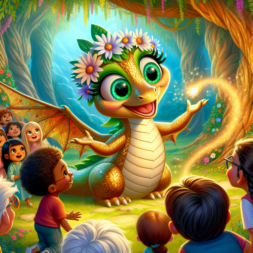 Generate audio story with fabul.io : Daisy the Friendly Dragon