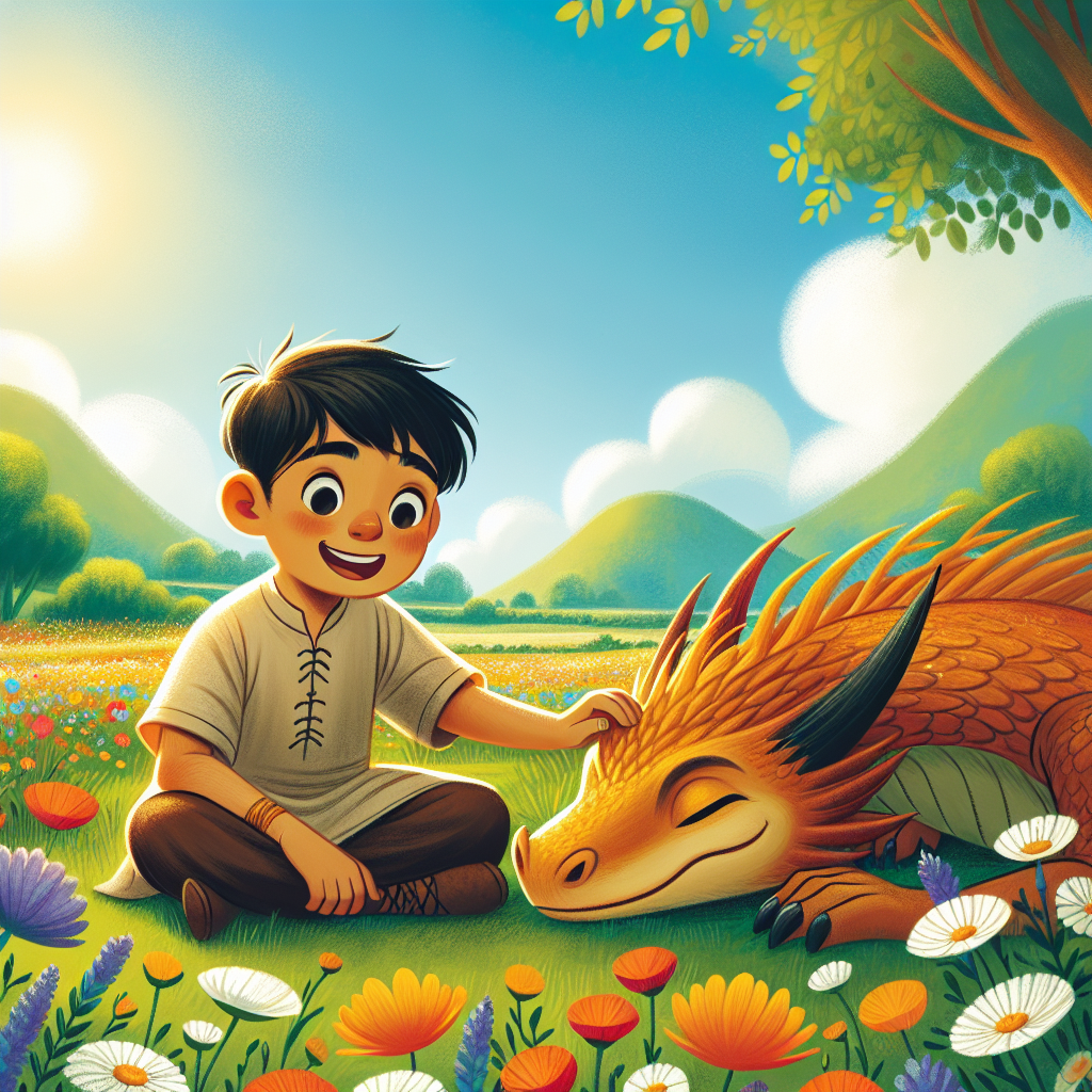 Generate audio story with fabul.io : The Boy and the Gentle Dragon