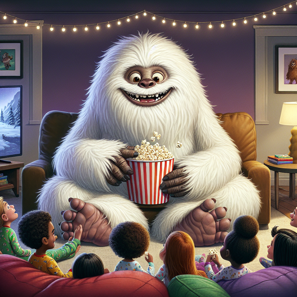 Generate audio story with fabul.io : Movie Night with Munch the Yeti