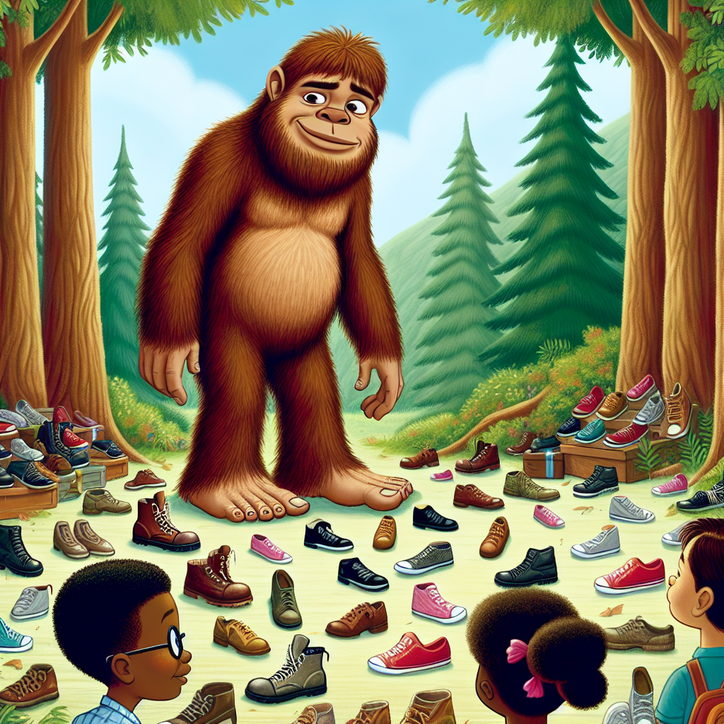 Generate audio story with fabul.io : Bigfoot's Shoe Dilemma