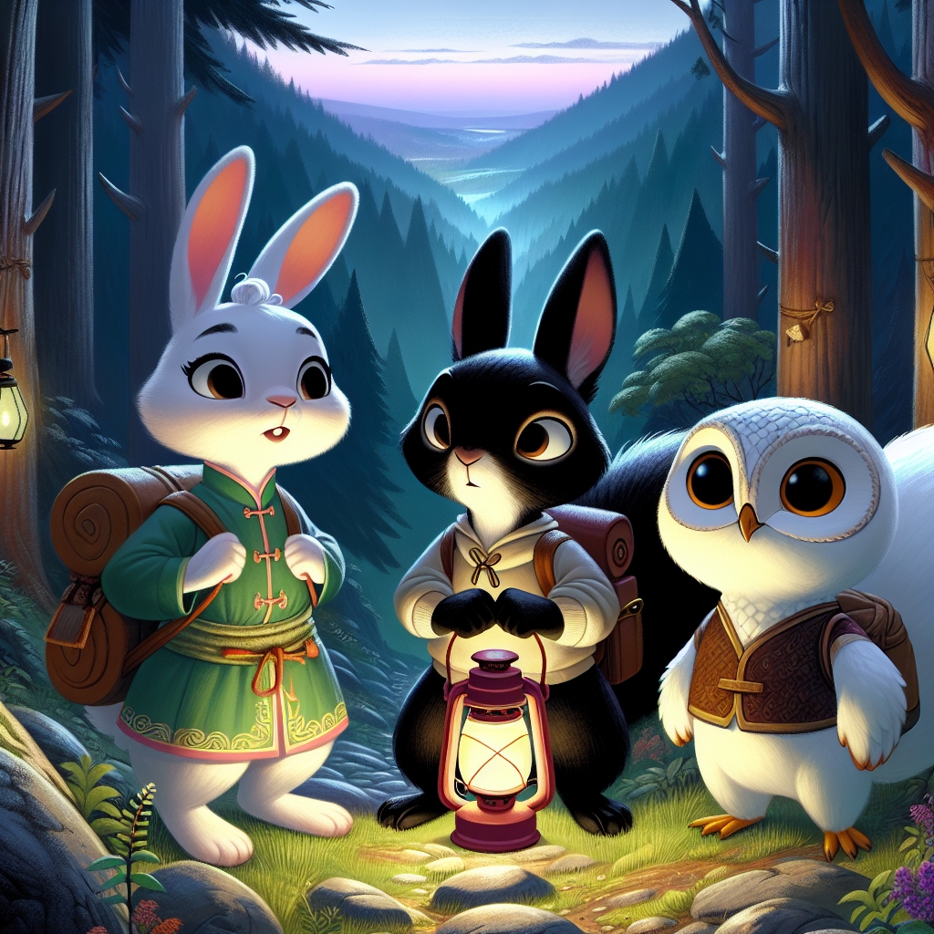 Generate audio story with fabul.io : The Quiet Quest of the Forest Friends