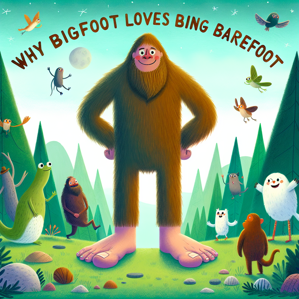 Generate audio story with fabul.io : Why Bigfoot Loves Being Barefoot