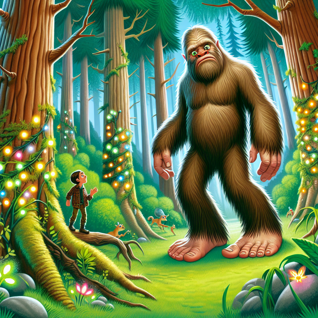 Generate audio story with fabul.io : The Fears of Fuzzy the Friendly Bigfoot