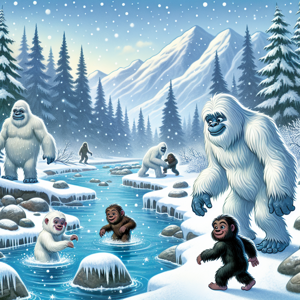 Generate audio story with fabul.io : The Yetis and the Chilly River