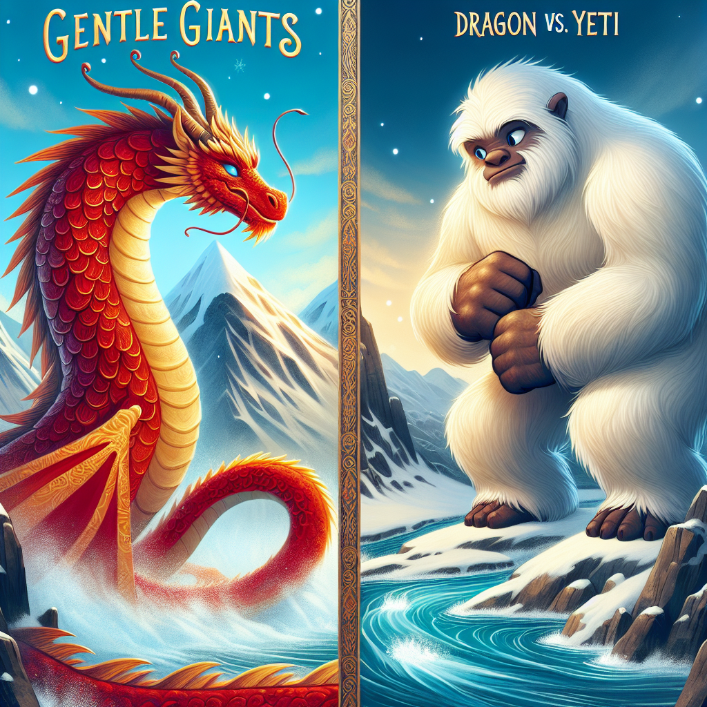 Generate audio story with fabul.io : Gentle Giants: Dragon vs. Yeti