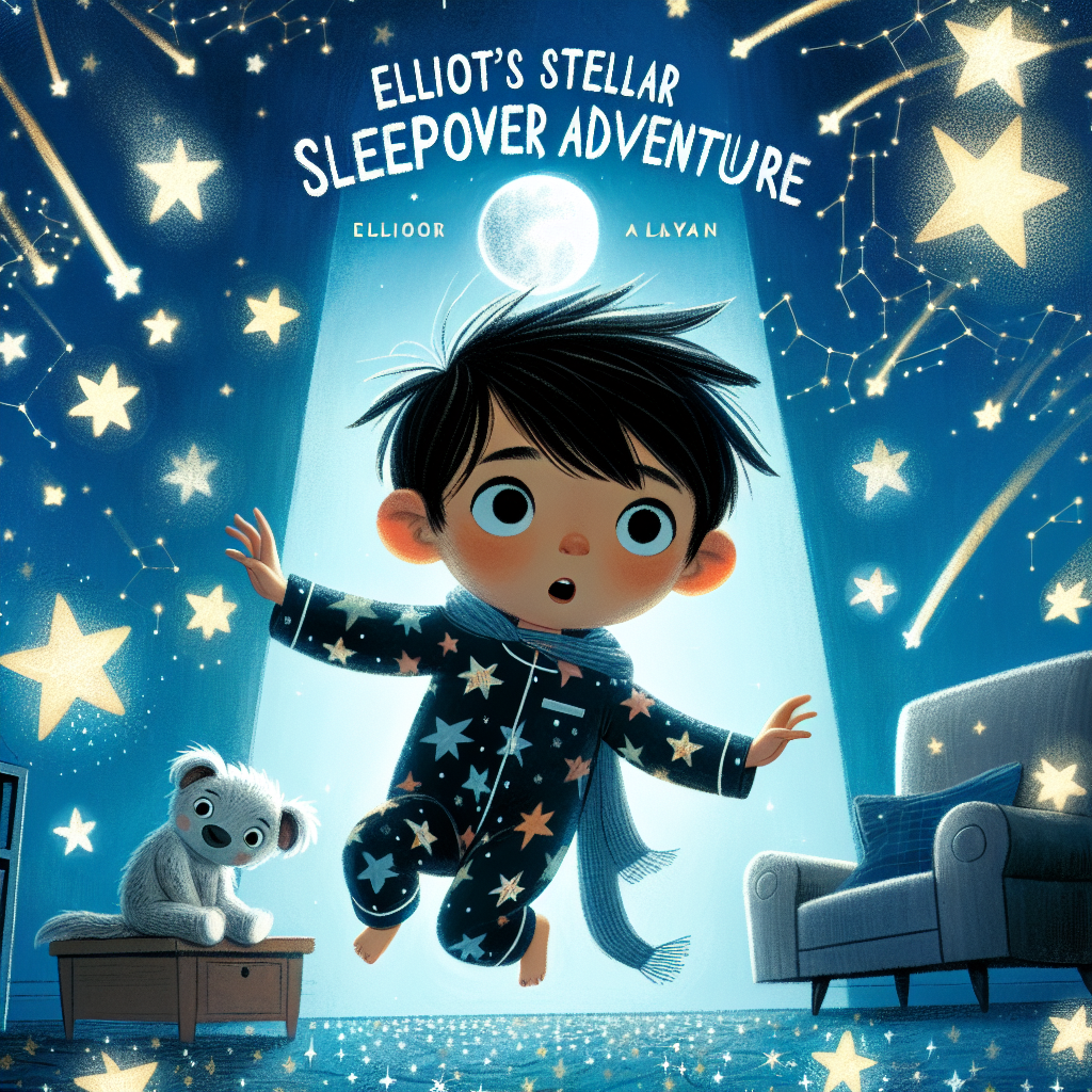 Generate audio story with fabul.io : Elliot's Stellar Sleepover Adventure