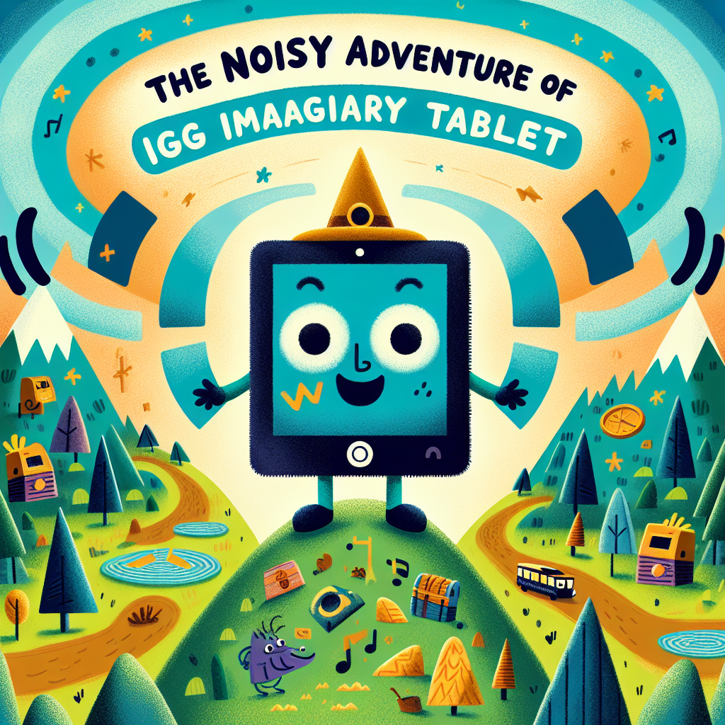 Generate audio story with fabul.io : The Noisy Adventure of Iggy the iPad