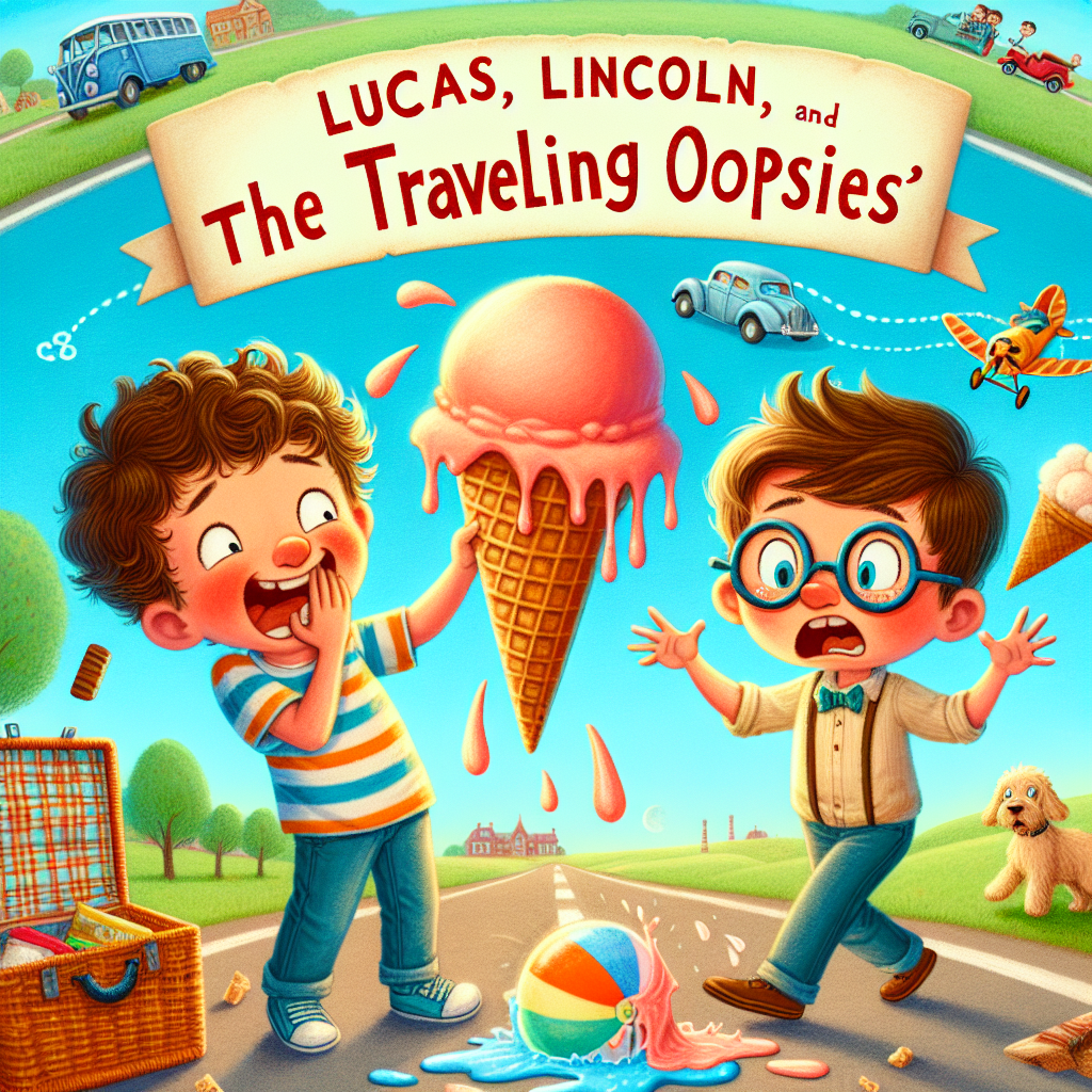 Generate audio story with fabul.io : Lucas, Lincoln, and the Traveling Oopsies