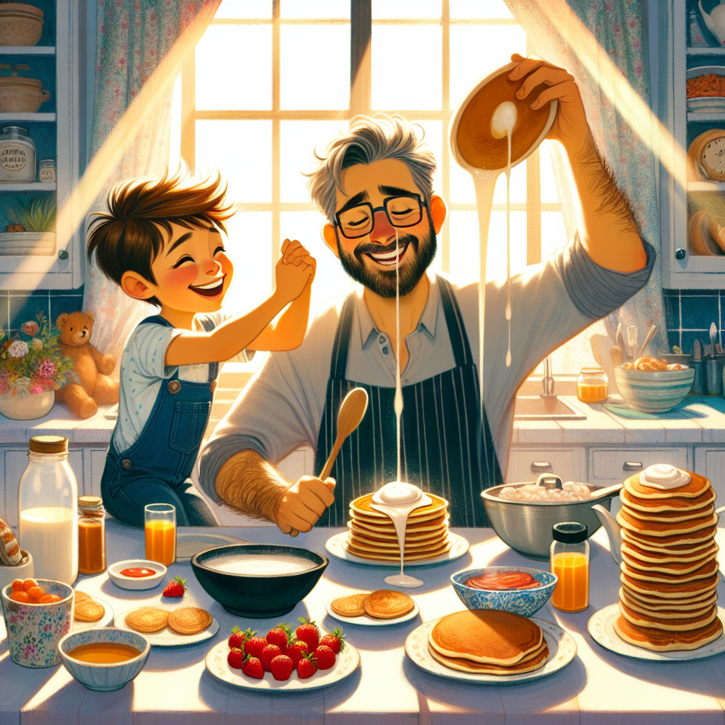 Generate audio story with fabul.io : William and Daddy's Breakfast Adventure