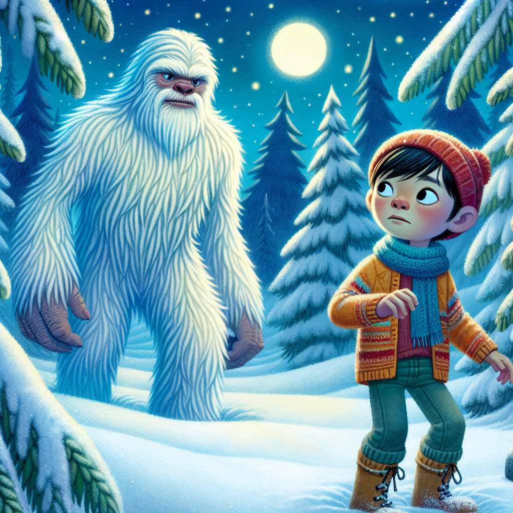 Generate audio story with fabul.io : Lucas and the Frosty Sasquatch