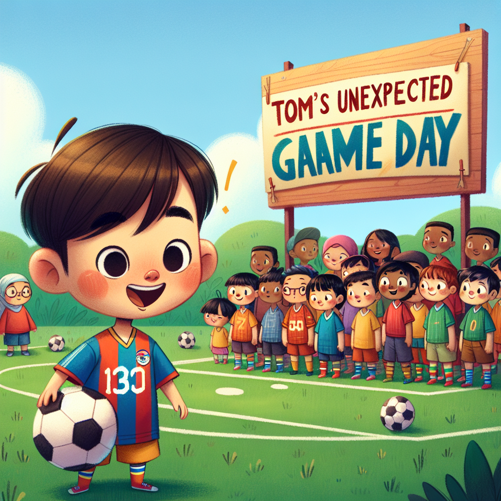 Generate audio story with fabul.io : Tom's Unexpected Game Day