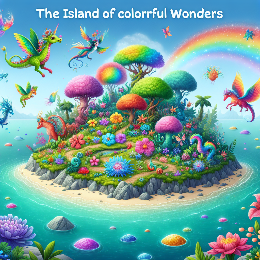 Generate audio story with fabul.io : The Island of Colorful Wonders