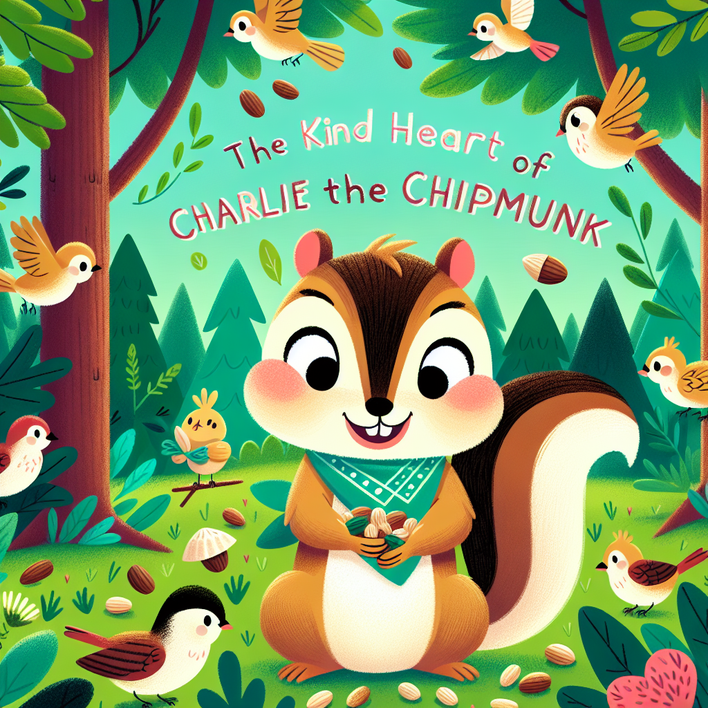 Generate audio story with fabul.io : The Kind Heart of Charlie the Chipmunk