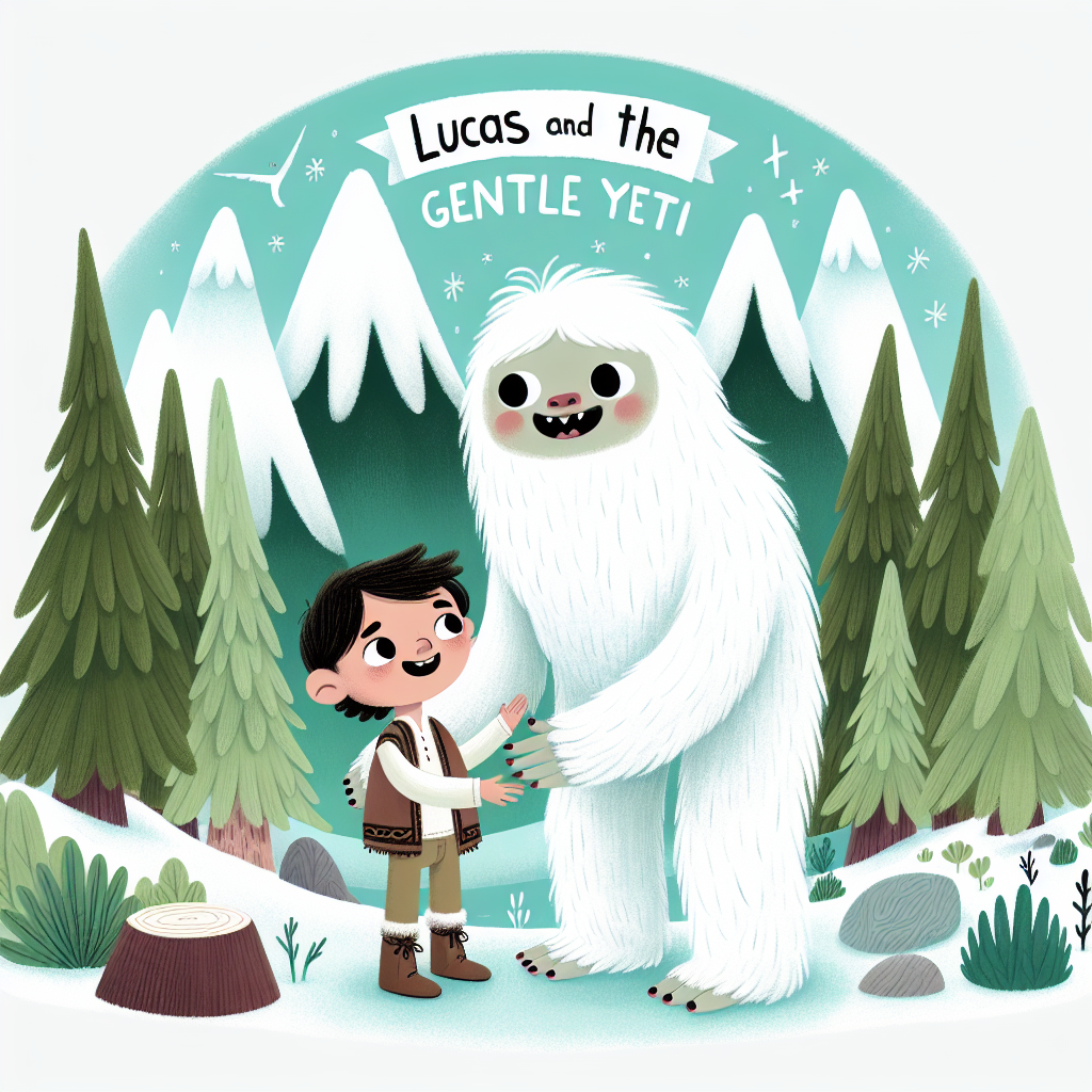 Generate audio story with fabul.io : Lucas and the Gentle Yeti
