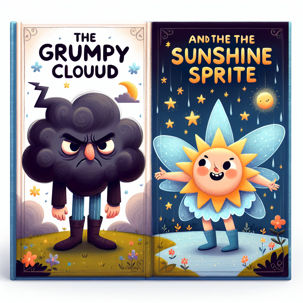 Generate audio story with fabul.io : The Grumpy Cloud and the Sunshine Sprite