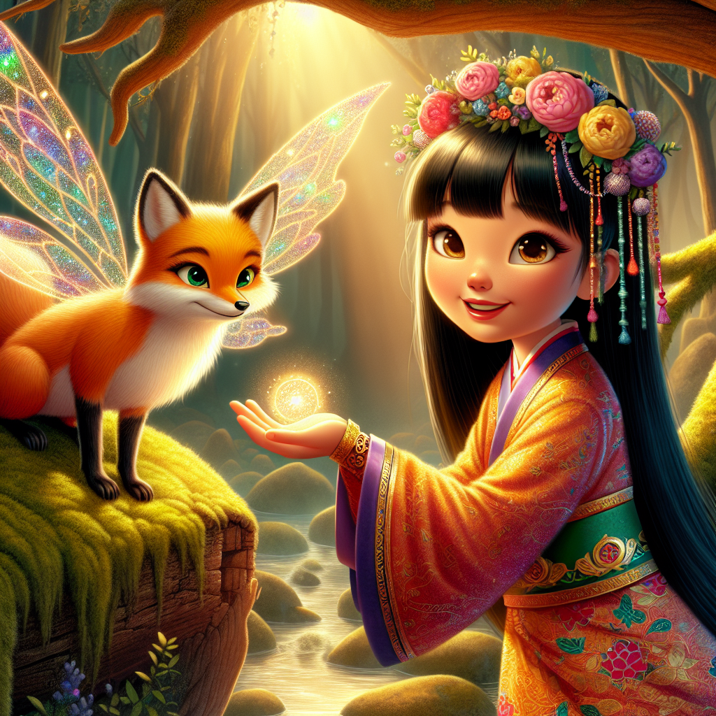 Generate audio story with fabul.io : Princess Jen and the Fox Fairy