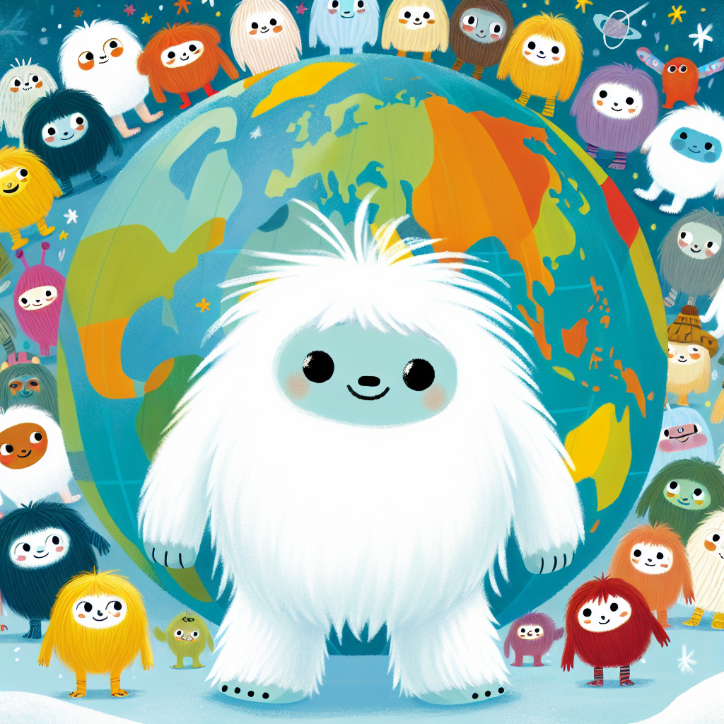 Generate audio story with fabul.io : The Yeti Friends Around the World