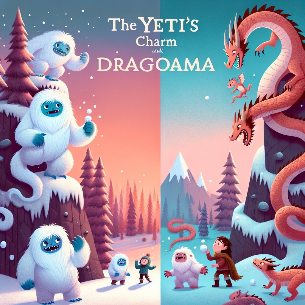 Generate audio story with fabul.io : The Yetis' Charm and the Dragons' Dilemma