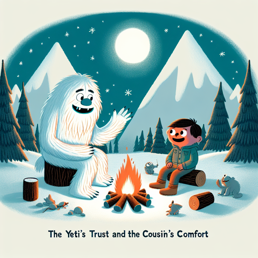 Generate audio story with fabul.io : The Yeti's Trust and the American Cousin's Comfort