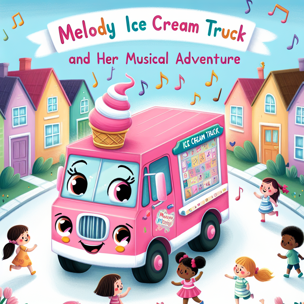 Generate audio story with fabul.io : Melody the Ice Cream Truck and Her Musical Adventure
