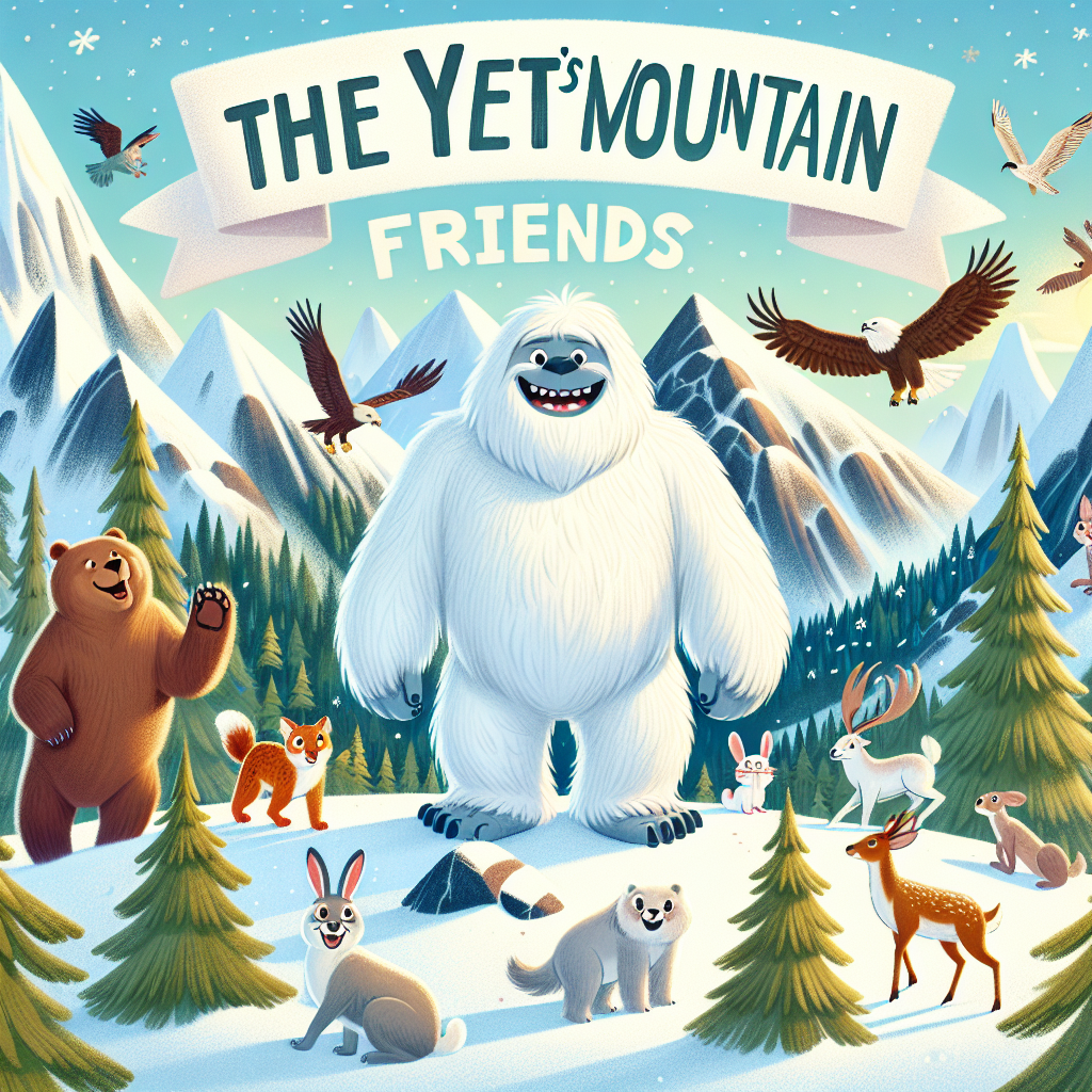 Generate audio story with fabul.io : The Yeti's Mountain Friends