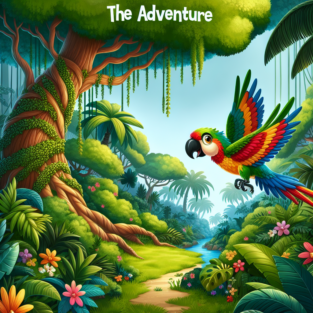 Generate audio story with fabul.io : The Adventure of the Brave Little Parrot