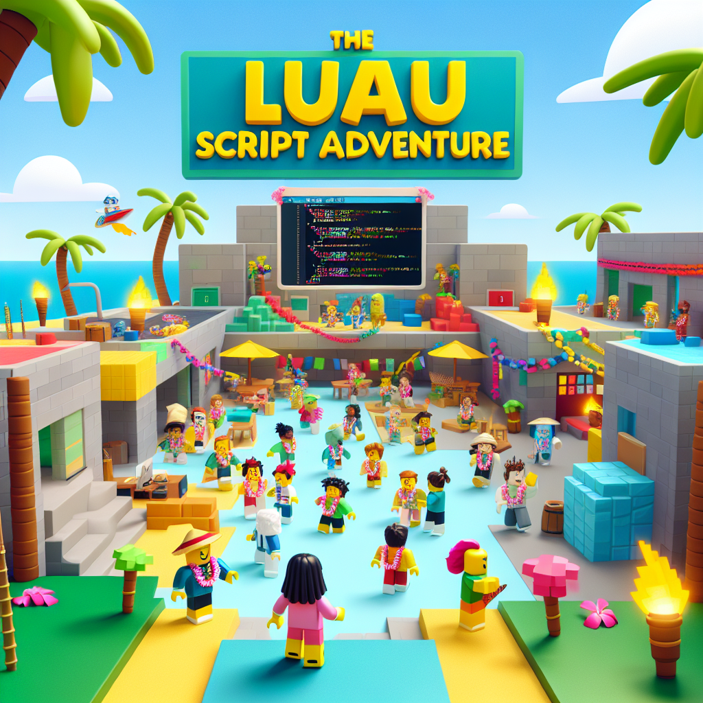 Generate audio story with fabul.io : The Luau Script Adventure in Roblox Studio