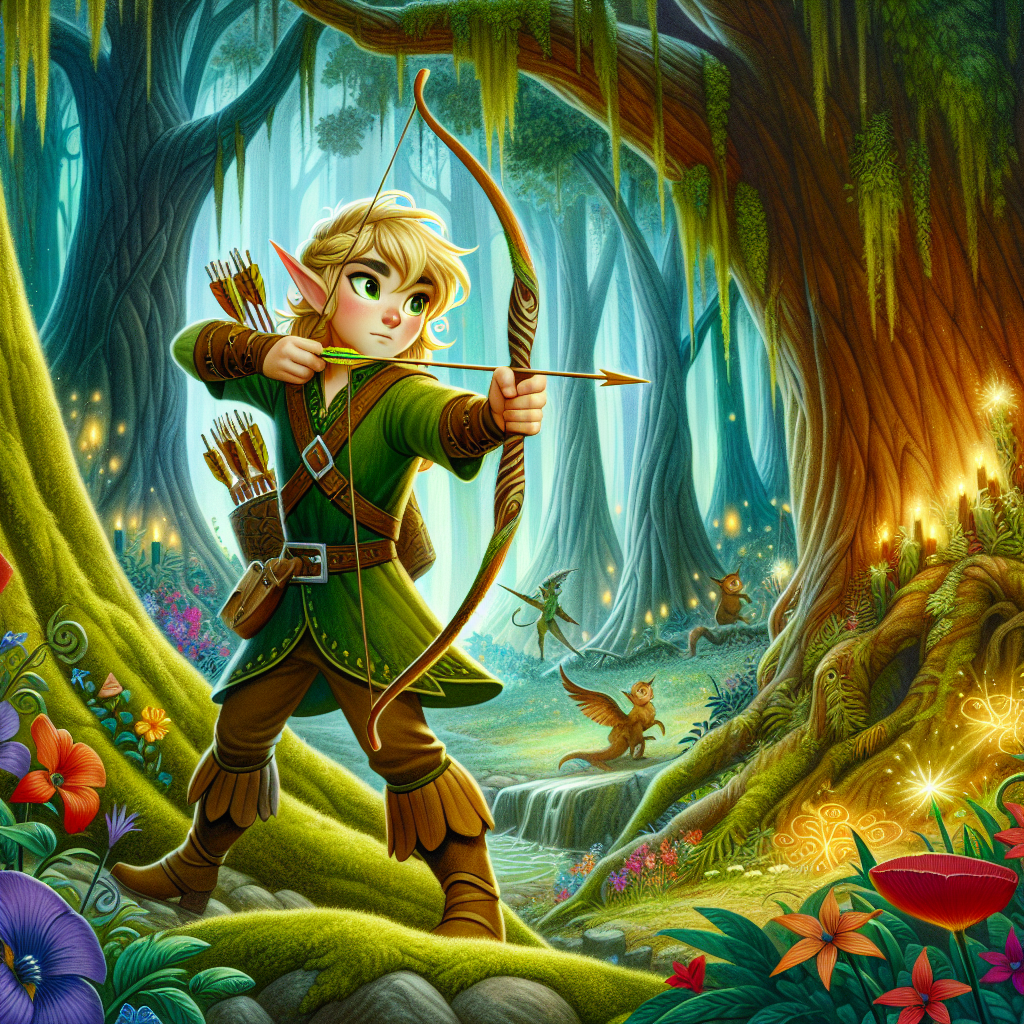 Generate audio story with fabul.io : Legolas and the Enchanted Forest