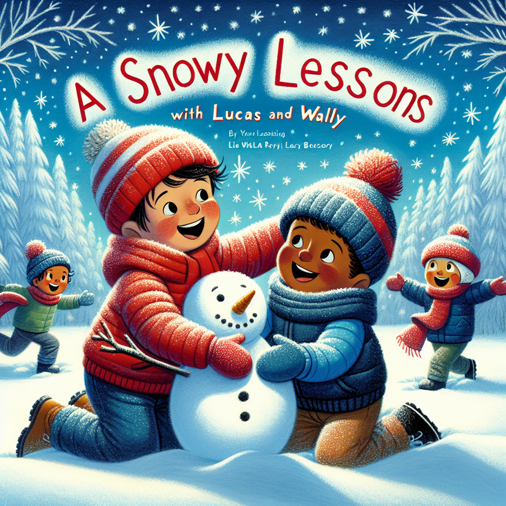 Generate audio story with fabul.io : Snowy Lessons with Lucas and Wally
