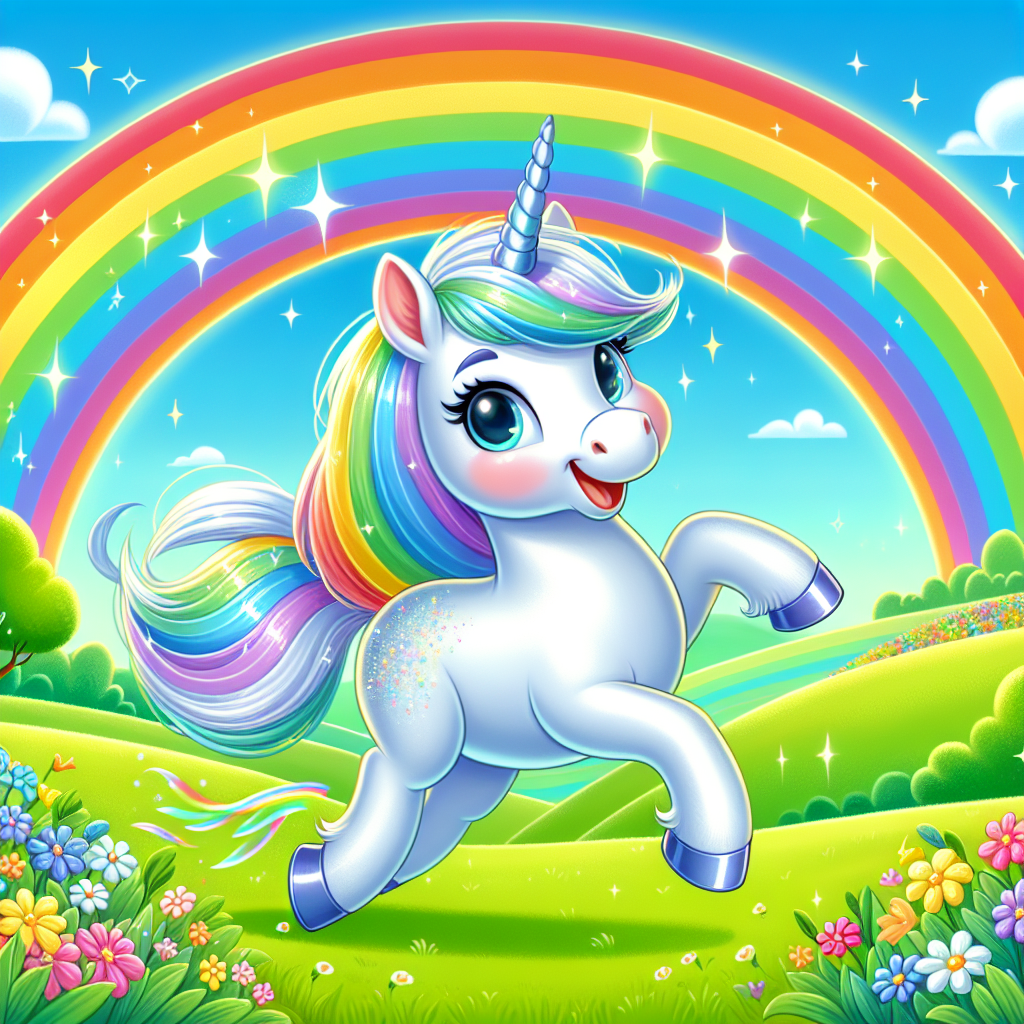 Generate audio story with fabul.io : Mika the Unicorn's Rainbow Adventure