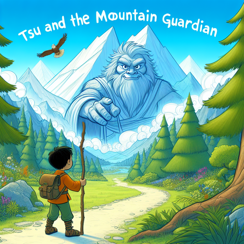 Generate audio story with fabul.io : Tsu and the Mountain Guardian