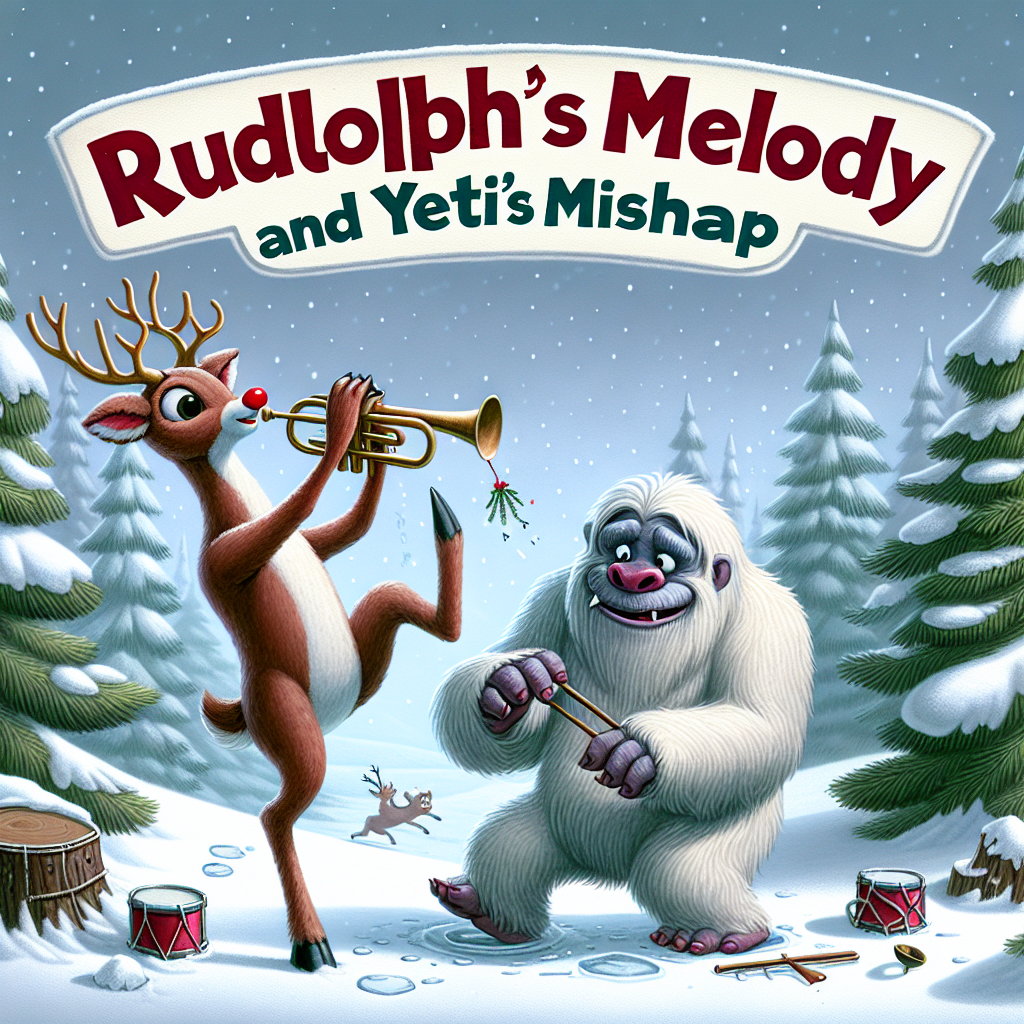 Generate audio story with fabul.io : Rudolph's Melody and Yeti's Mishap