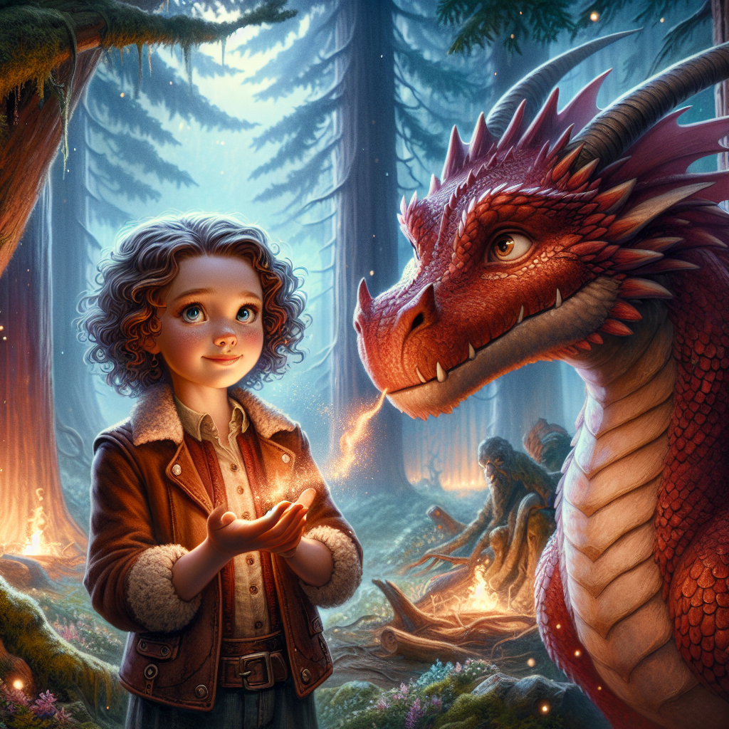 Generate audio story with fabul.io : Daisy and the Friendly Fire Dragon