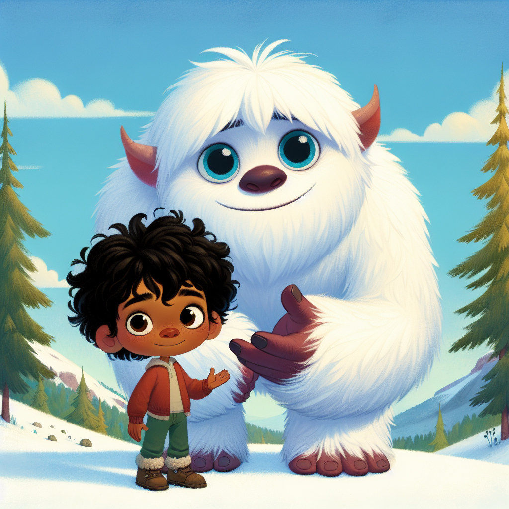 Generate audio story with fabul.io : Milo and the Gentle Yeti