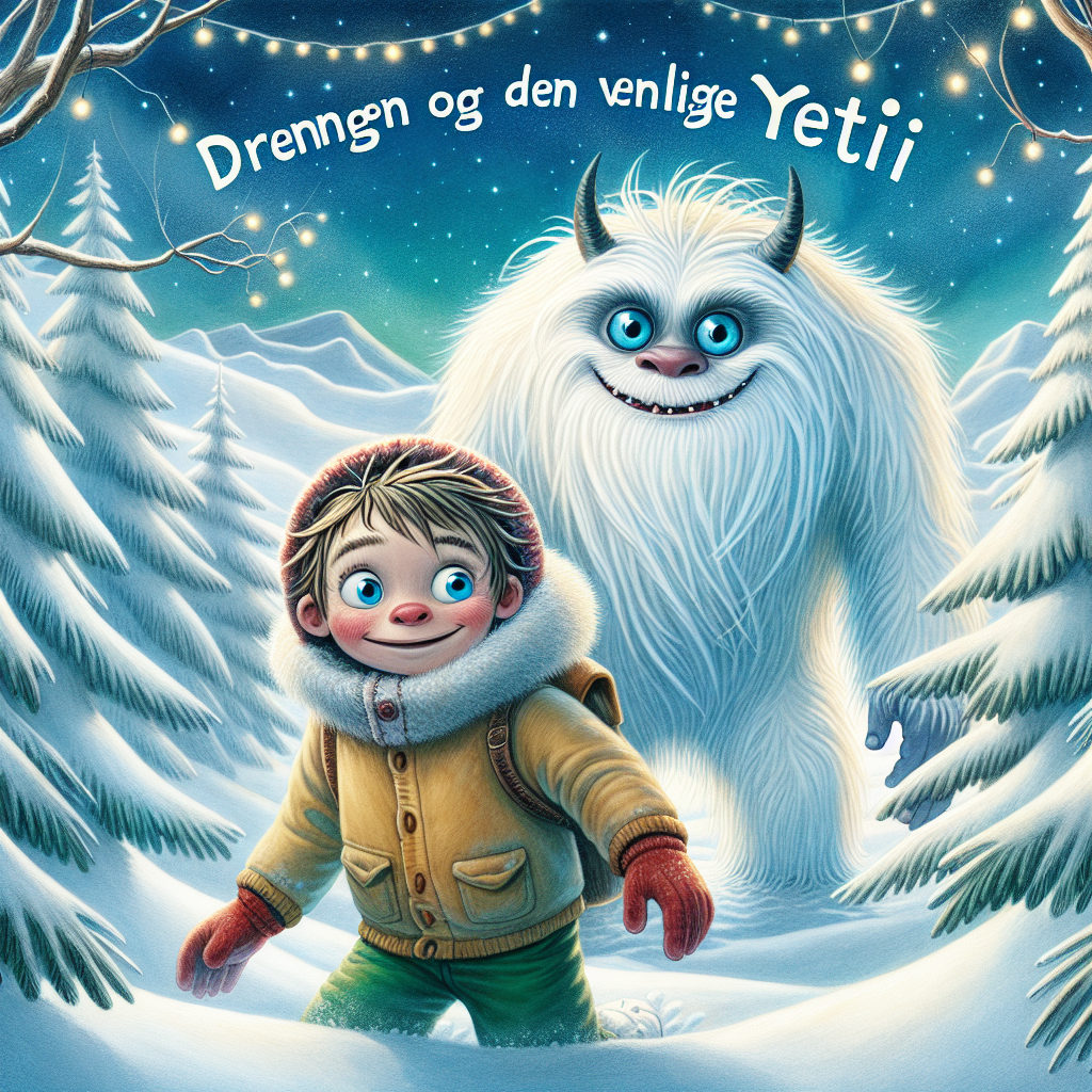 Generate audio story with fabul.io : Drengen og Den Venlige Yeti