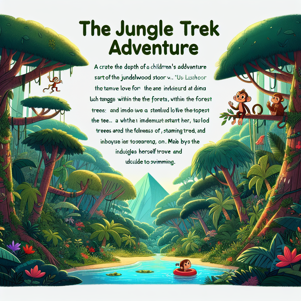 Generate audio story with fabul.io : The Jungle Trek Adventure