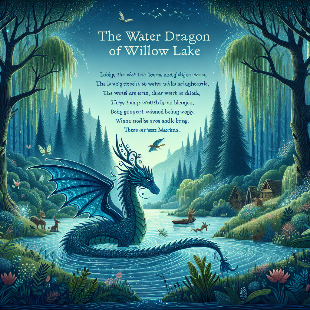 Generate audio story with fabul.io : The Water Dragon of Willow Lake
