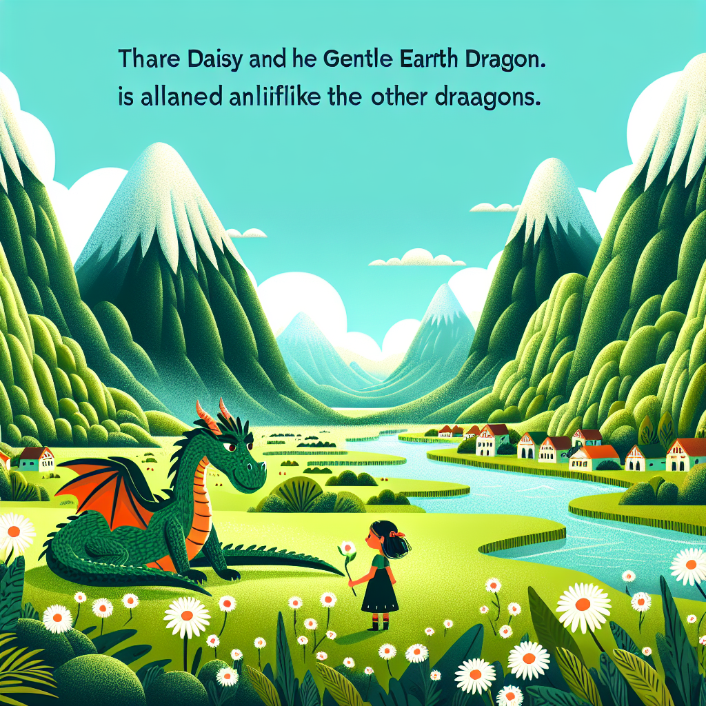 Generate audio story with fabul.io : Daisy and the Gentle Earth Dragon