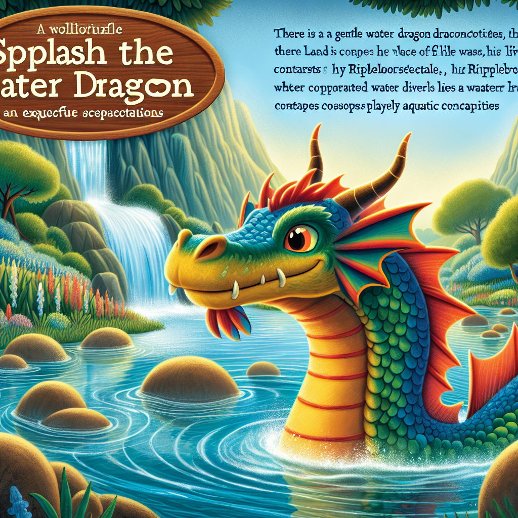 Generate audio story with fabul.io : Splash the Water Dragon