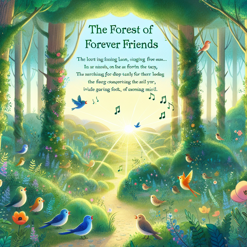 Generate audio story with fabul.io : The Forest of Forever Friends