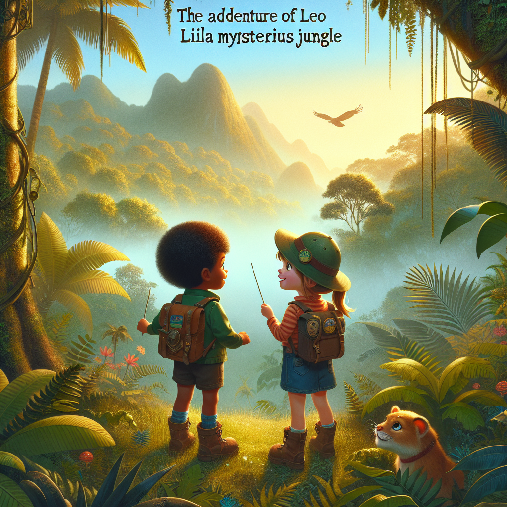 Generate audio story with fabul.io : L'Aventure de Léo et Lila dans la Jungle Mystérieuse