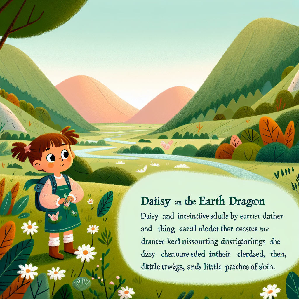 Generate audio story with fabul.io : Daisy and the Gentle Earth Dragon