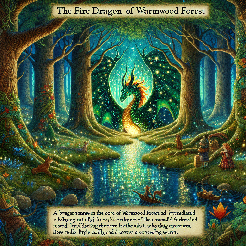 Generate audio story with fabul.io : The Fire Dragon of Warmwood Forest