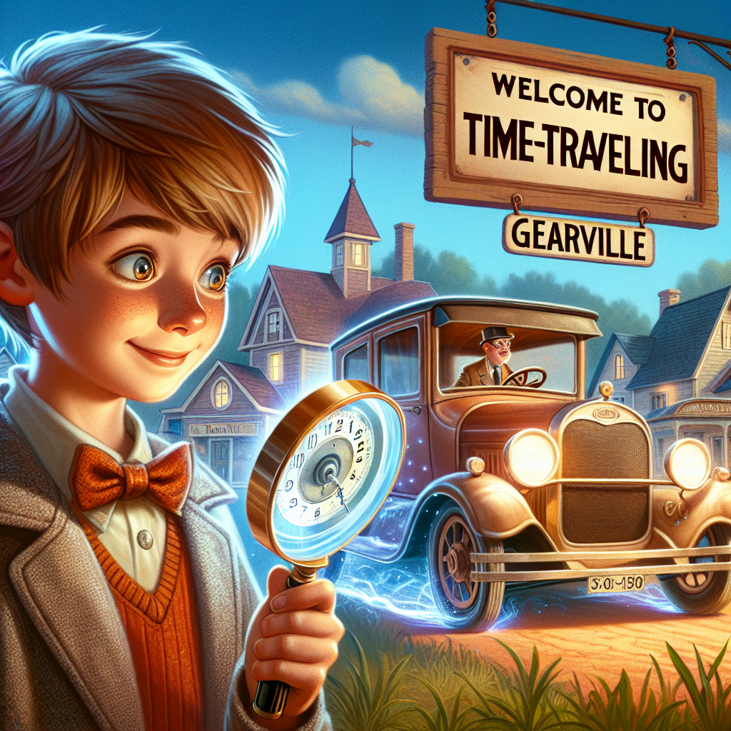 Generate audio story with fabul.io : Timmy's Time-Traveling Car Adventure