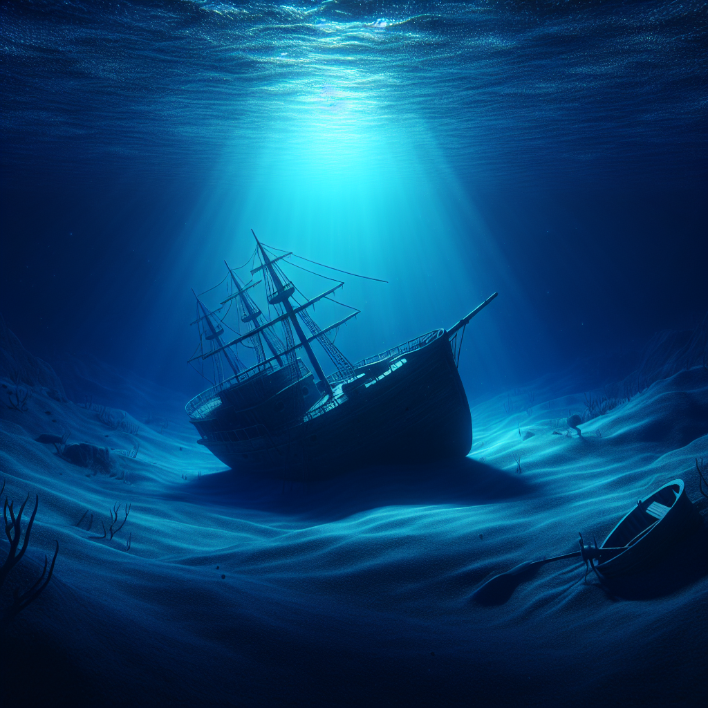 Generate audio story with fabul.io : The Secret of the Sunken Ship