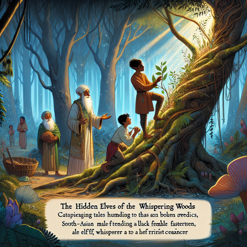 Generate audio story with fabul.io : The Hidden Elves of Whispering Woods