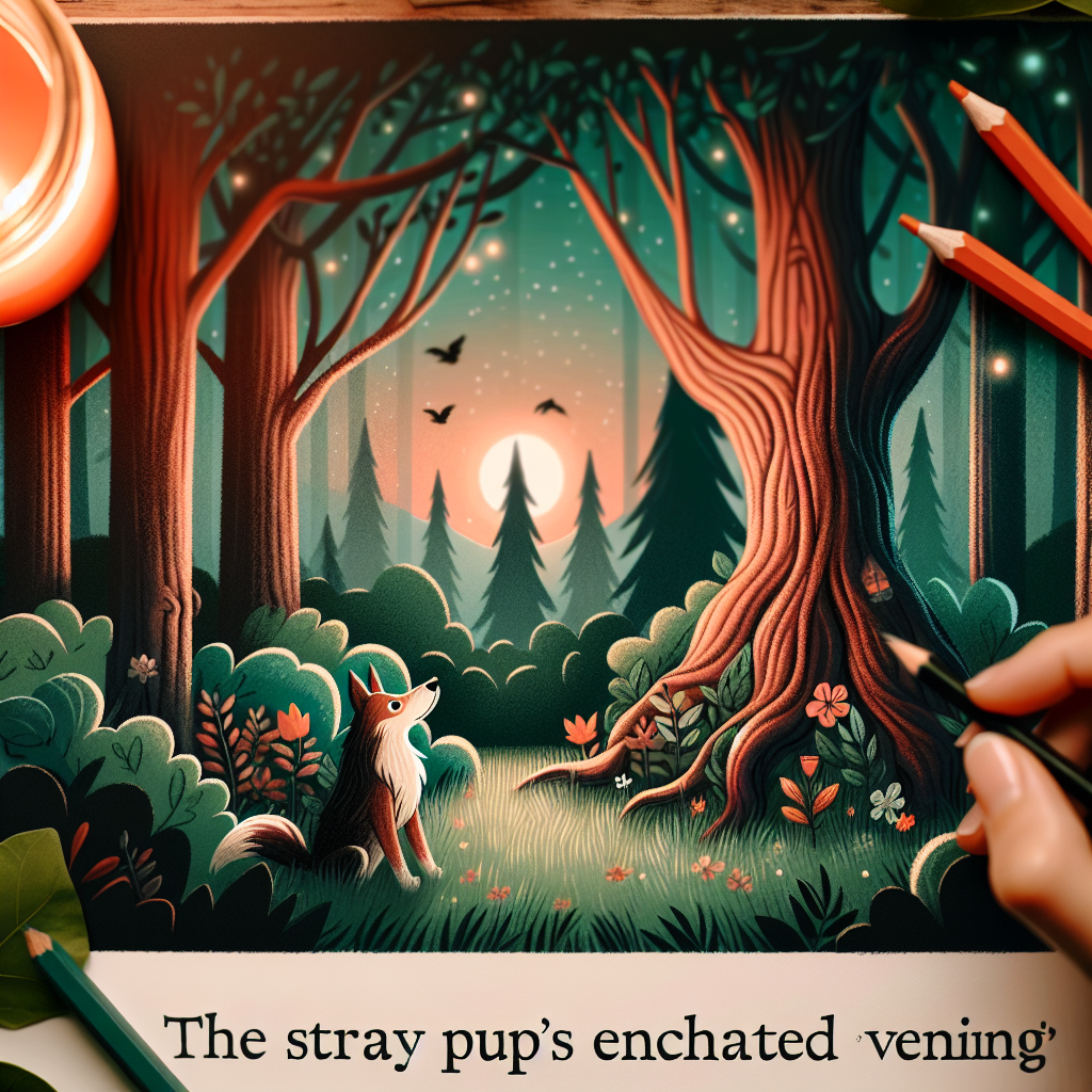 Generate audio story with fabul.io : The Stray Pup's Enchanted Evening