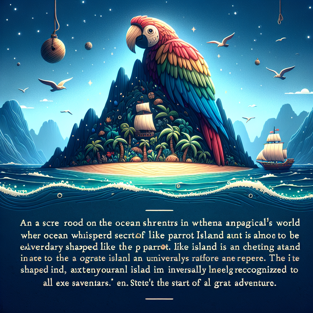 Generate audio story with fabul.io : The Adventure on Parrot Island